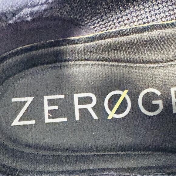 Cole Haan Shoes Mens 9.5 Blue Knit Zerogrand Lace Up Casual Sneakers Comfort - Picture 9 of 11